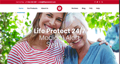 Desktop Screenshot of lifeprotect247.com